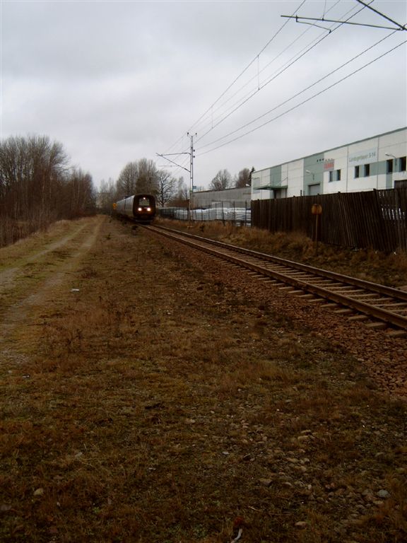 natürlich kann ich es auch in Schweden nicht lassen, mich an der Eisenbahn zu erfreuen. Aufgenommen in Växjö von Stephan Richter am 9.1.2008