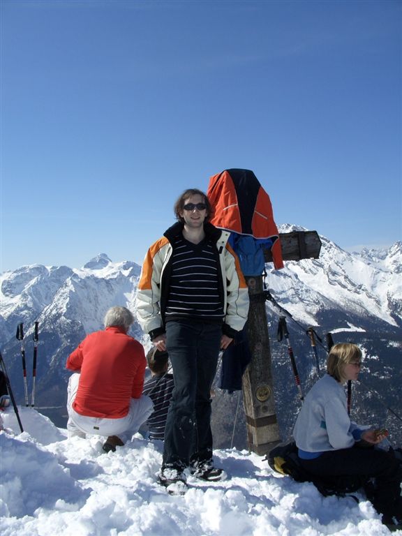 des Jenner während eines Kurzurlaubs in den deutschen Alpen.